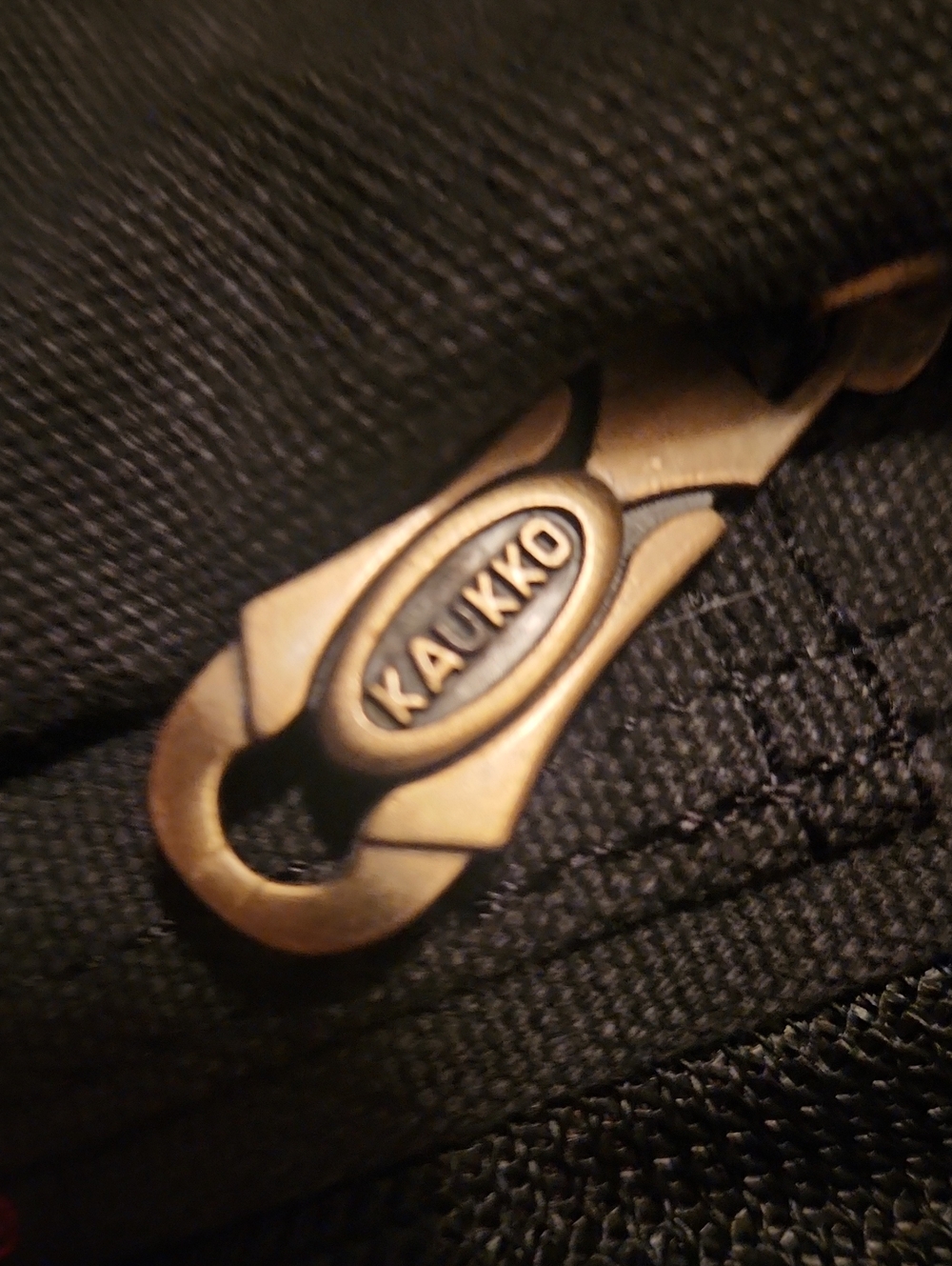 Kaukko Black and Brown Messenger Heavier Canvas Bag - Picture 13 of 13
